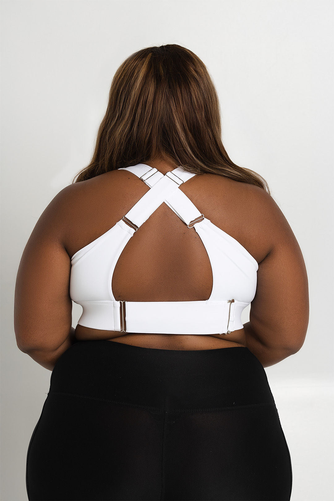THE TREADMILL BRA- WHITE
