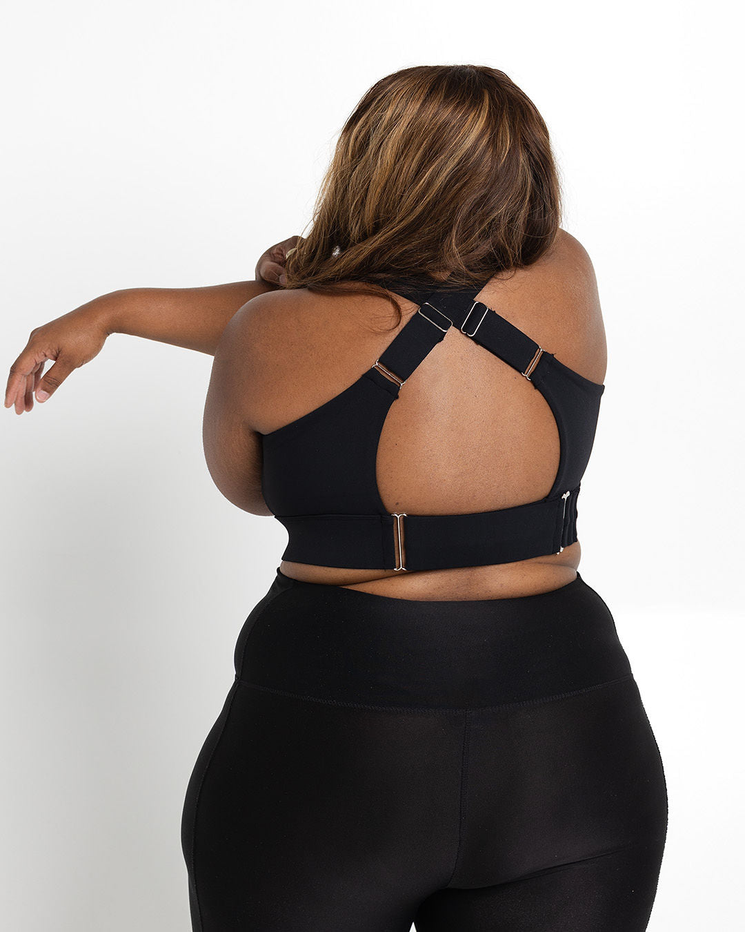 THE TREADMILL BRA- BLACK