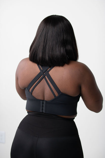 THE FLEXI FIT BRA- BLACK